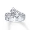 Ever Us™ 2.50 CT. T.W. Two-Stone Diamond Bypass Ring in 14K White Gold (H-I/I2)
