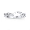 Thumbnail Image 1 of Ever Us™ 0.60 CT. T.W. Diamond Contour Band in 14K White Gold (H-I/I2)