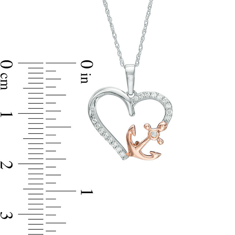 Heart highlights pendant charm sale