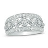Thumbnail Image 0 of 1.00 CT. T.W. Diamond Edge Nine Stone Anniversary Band in 14K White Gold