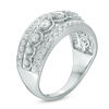 Thumbnail Image 1 of 1.00 CT. T.W. Diamond Edge Nine Stone Anniversary Band in 14K White Gold