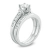 Thumbnail Image 1 of 1.00 CT. T.W. Diamond Bridal Set in 10K White Gold