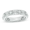 Thumbnail Image 1 of 0.45 CT. T.W. Diamond Vintage-Style Anniversary Band in 14K White Gold