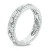 Thumbnail Image 2 of 0.45 CT. T.W. Diamond Vintage-Style Anniversary Band in 14K White Gold