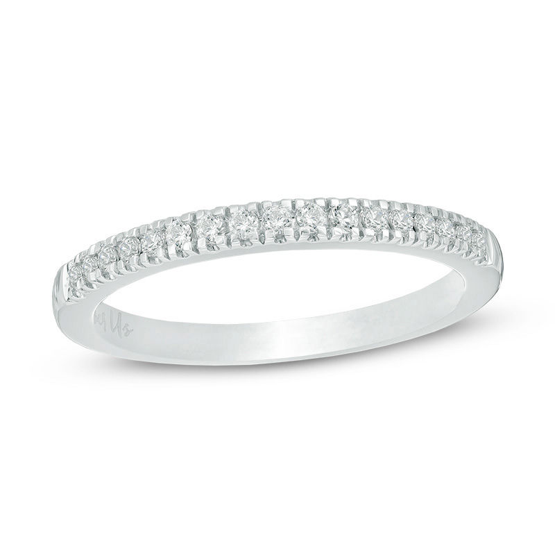Main Image 1 of Ever Us™ 0.16 CT. T.W. Diamond Band in 14K White Gold