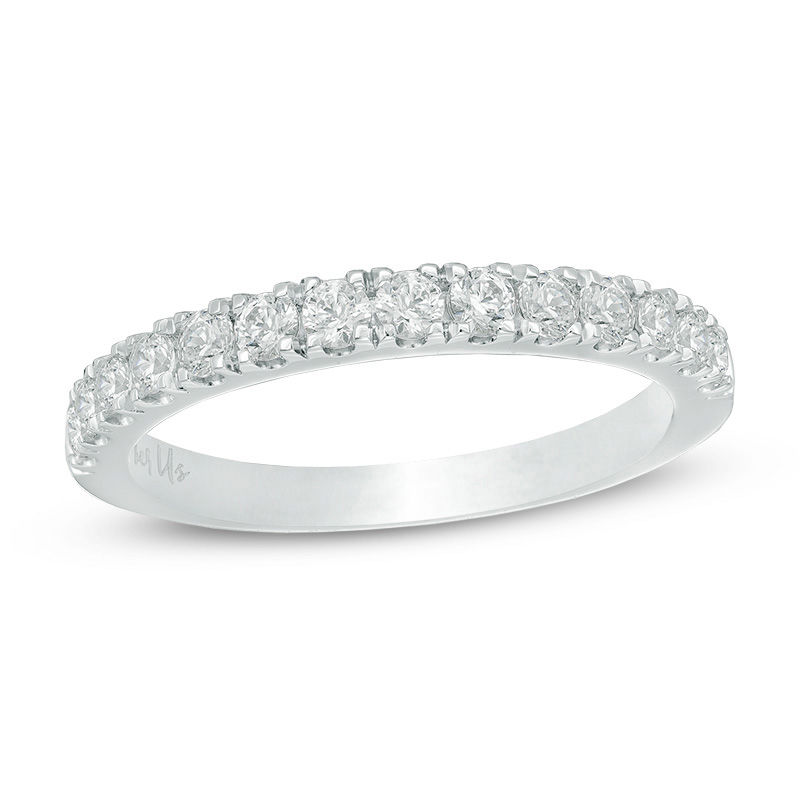 Main Image 1 of Ever Us™ 0.50 CT. T.W. Diamond Band in 14K White Gold