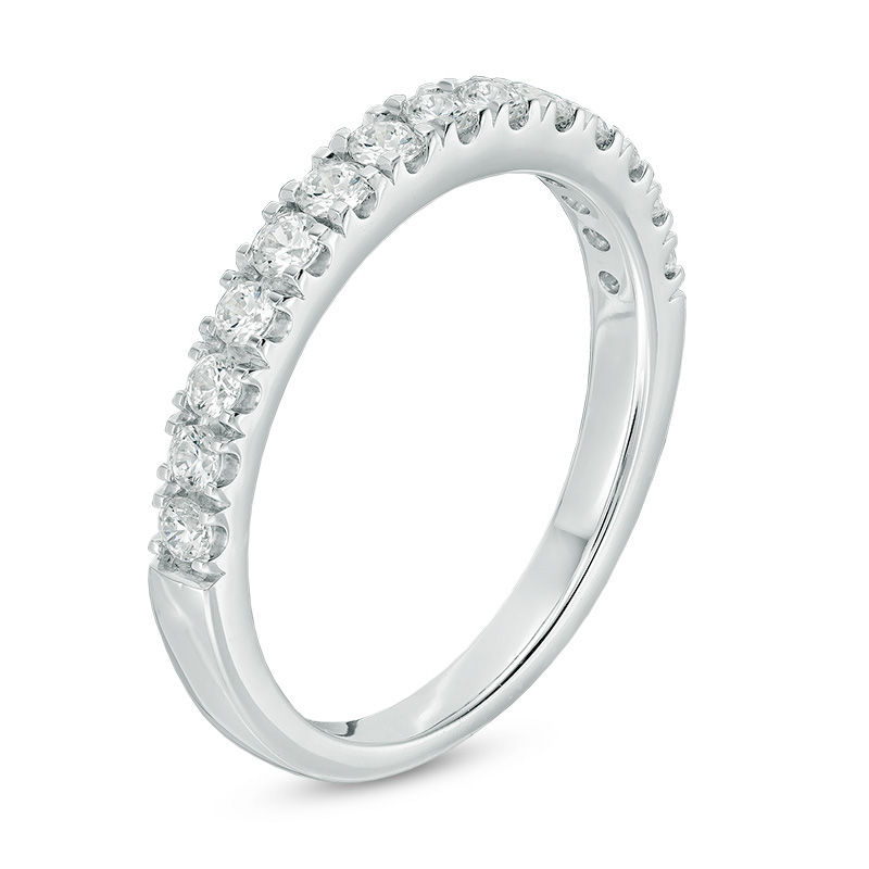 Main Image 2 of Ever Us™ 0.50 CT. T.W. Diamond Band in 14K White Gold