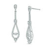 Thumbnail Image 1 of Unstoppable Love™ 0.50 CT. T.W. Diamond Teardrop Earrings in 10K White Gold