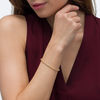 Thumbnail Image 2 of Italian Gold 3.8mm Rope Chain Bracelet in 14K Gold - 7.5"