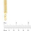 6.0mm Double Row Curb Chain Necklace in 14K Gold - 18"