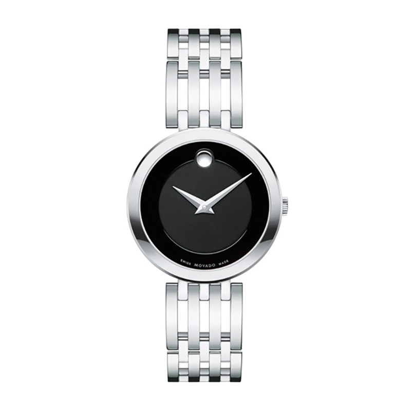 Ladies' Movado Esperanza® Watch with Black Dial (Model: 0607051)