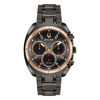 Thumbnail Image 0 of Men's Bulova Curv Chronograph Gunmetal IP Watch (Model: 98A158)