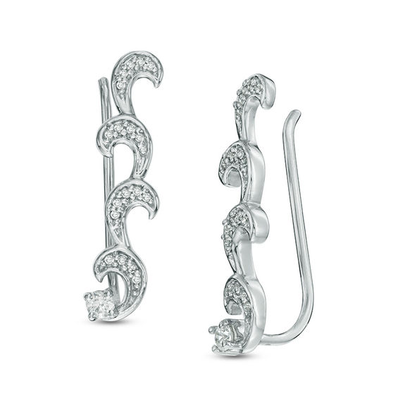 Crawler earrings white gold store