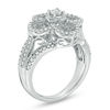 Thumbnail Image 2 of Unstoppable Love™ 0.50 CT. T.W. Diamond Clover Ring in 10K White Gold