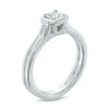 Thumbnail Image 1 of 0.45 CT. Certified Princess-Cut Diamond Solitaire Engagement Ring in 14K White Gold (J/I2)