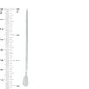 0.30 CT. T.W. Diamond Teardrop Threader Earrings in Sterling Silver