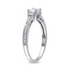 Thumbnail Image 1 of 0.50 CT. T.W. Princess-Cut Diamond Three Stone Engagement Ring in 10K White Gold