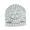 Thumbnail Image 0 of 7.00 CT. T.W. Composite Diamond Frame Three Piece Bridal Set in 14K White Gold