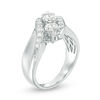 Thumbnail Image 2 of 1.20 CT. T.W. Diamond Past Present Future® Slant Engagement Ring in 14K White Gold