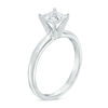 Thumbnail Image 2 of 1.00 CT. Certified Princess-Cut Diamond Solitaire Engagement Ring in 14K White Gold (J/I3)