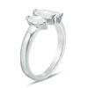 Thumbnail Image 1 of 0.95 CT. T.W. Marquise Diamond Three Stone Engagement Ring in 10K White Gold