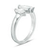 Thumbnail Image 2 of 0.95 CT. T.W. Marquise Diamond Three Stone Engagement Ring in 10K White Gold