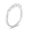 Thumbnail Image 2 of 0.23 CT. T.W. Marquise Diamond Anniversary Band in 10K White Gold