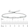 Thumbnail Image 3 of Ever Us™ 1.00 CT. T.W. Two-Stone Diamond Station Bolo Bracelet - 9.0"