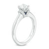 Thumbnail Image 2 of Vera Wang Love Collection 0.58 CT. T.W. Diamond Solitaire Collar Engagement Ring in 14K White Gold