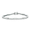 Thumbnail Image 0 of Ever Us™ 2.95 CT. T.W. Two-Stone Diamond Tennis Bracelet in 14K White Gold