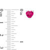 Thumbnail Image 5 of 6.0mm Heart-Shaped Lab-Created Ruby and 0.09 CT. T.W. Diamond Stud Earrings with Drop Jackets in Sterling Silver