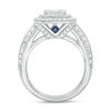 Thumbnail Image 2 of Vera Wang Love Collection 0.95 CT. T.W. Composite Diamond Octagonal Vintage Style Engagement Ring in 14K White Gold