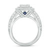 Thumbnail Image 3 of Vera Wang Love Collection 0.95 CT. T.W. Composite Diamond Octagonal Vintage Style Engagement Ring in 14K White Gold