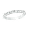 Thumbnail Image 0 of 0.30 CT. T.W. Diamond Double Row Anniversary Band in 14K White Gold