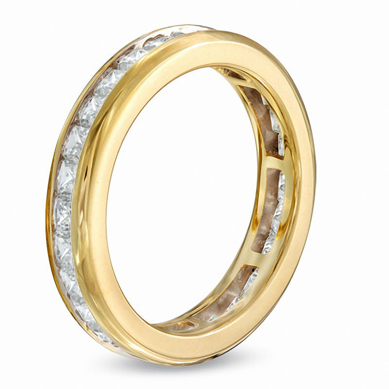 1.95 CT. T.W. Princess-Cut Diamond Eternity Channel Set Wedding Band in 14K Gold