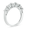 Thumbnail Image 2 of 0.50 CT. T.W. Diamond Bar Wedding Band in 10K White Gold