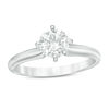 Thumbnail Image 0 of 0.50 CT. Certified Canadian Diamond Solitaire Engagement Ring in 14K White Gold (H/SI2)