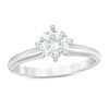 Thumbnail Image 1 of 0.50 CT. Certified Canadian Diamond Solitaire Engagement Ring in 14K White Gold (H/SI2)