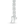 Thumbnail Image 2 of 1.00 CT. T.W. Composite Diamond "XO" Link Bracelet in 10K White Gold - 7.5"