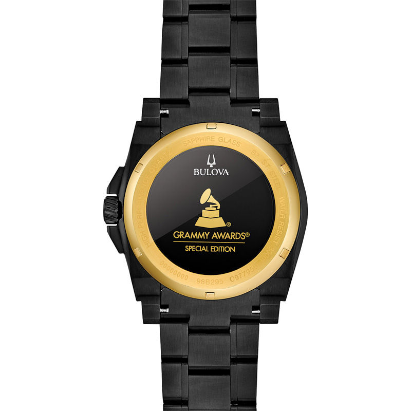 Bulova Precisionist Special GRAMMY® Edition Black IP Watch (Model: 98B295)