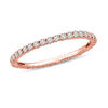 Thumbnail Image 1 of 0.45 CT. T.W. Diamond Eternity Wedding Band in 14K Rose Gold