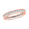 Thumbnail Image 1 of 0.95 CT. T.W. Diamond Channel Set Eternity Wedding Band in 14K Rose Gold