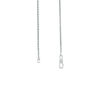 1.00 CT. T.W. Composite Diamond Teardrop Infinity Necklace in 10K White Gold - 17"