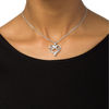 Thumbnail Image 2 of Diamond Accent Infinity Heart Bolo Necklace in Sterling Silver - 30"