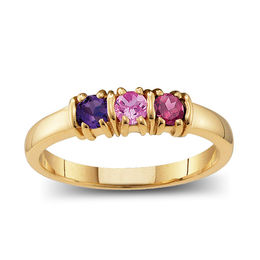 Mother's Birthstone Ring (2-5 Stones)