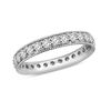 Thumbnail Image 0 of 0.95 CT. T.W. Diamond Channel Set Vintage-Style Eternity Wedding Band in 14K White Gold