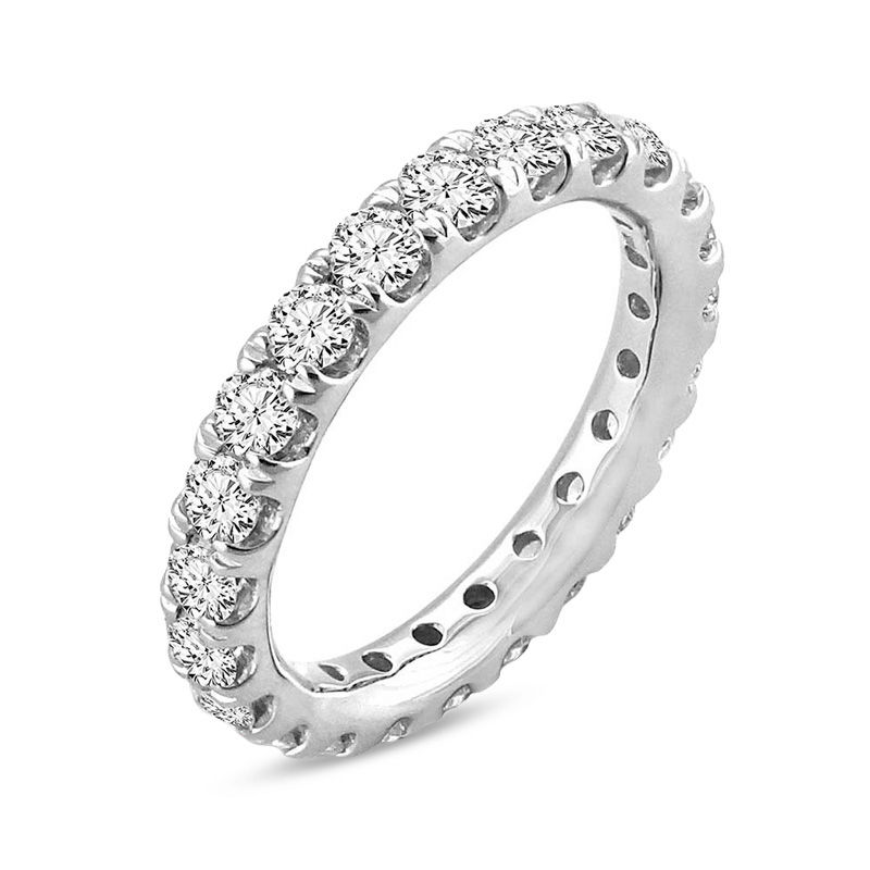 1.95 CT. T.W. Diamond Eternity Anniversary Band in 14K White Gold