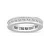 Thumbnail Image 0 of 2.95 CT. T.W. Princess-Cut Diamond Channel Set Eternity Wedding Band in 14K White Gold