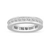 Thumbnail Image 1 of 2.95 CT. T.W. Princess-Cut Diamond Channel Set Eternity Wedding Band in 14K White Gold