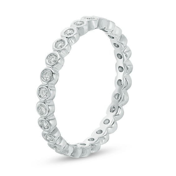 0.30 CT. T.W. Diamond Eternity Band in 14K White Gold 0.30 CT. T.W. Diamond Eternity Band in 14K White Gold